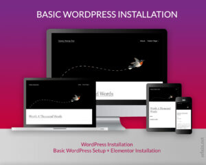 Basic WordPress Installation